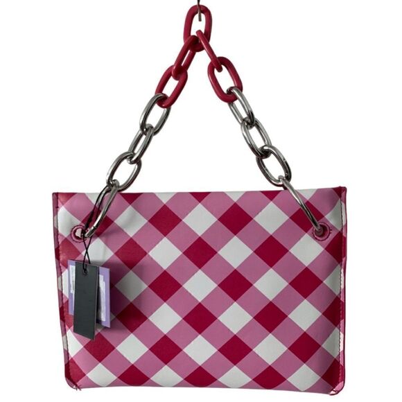 House of Want Vegan Leather Clutch Handbag - Picture 2 of 5